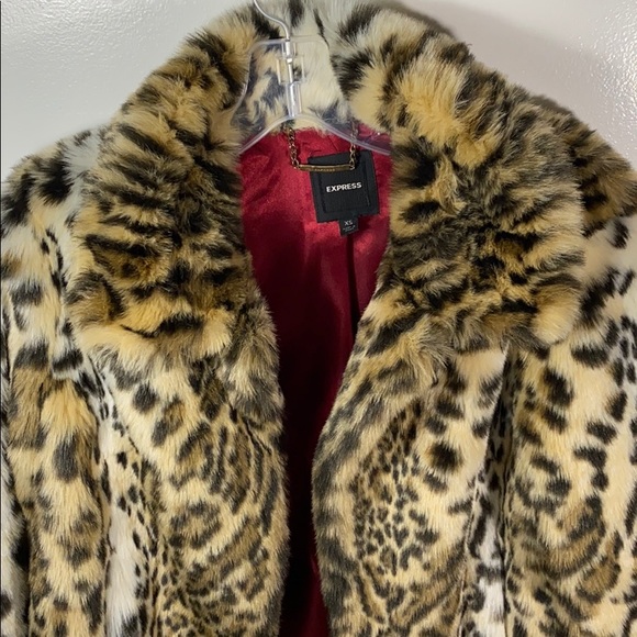 Express Leopard print jacket - Picture 3 of 6